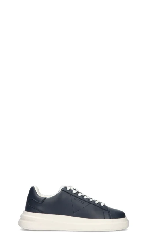 GUESS Sneaker uomo blu in pelle