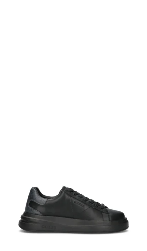 GUESS Sneaker uomo nera in pelle