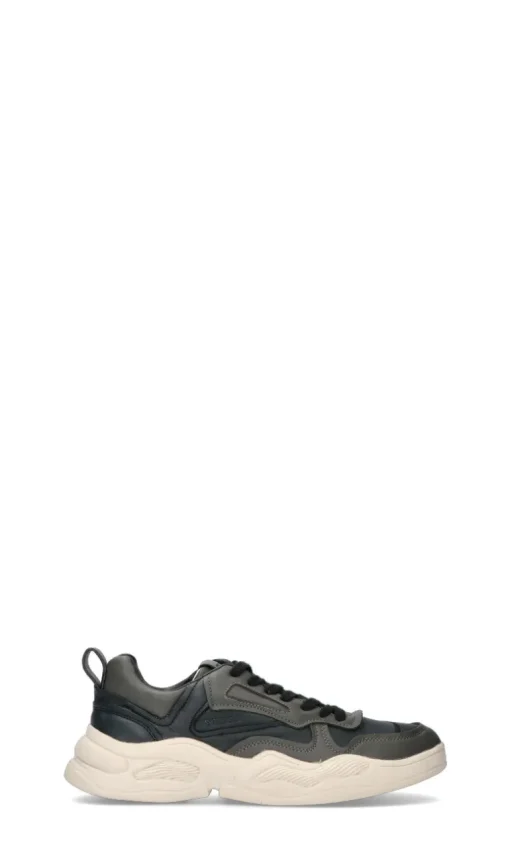 GUESS Sneaker uomo nera in pelle