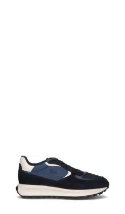 HARMONT&BLAINE Sneaker uomo blu in suede