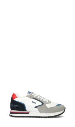 HARMONT&BLAINE Sneaker uomo bianca/grigia/blu/rossa in suede