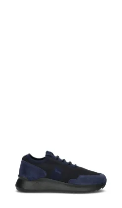HARMONT&BLAINE Sneaker uomo blu in suede