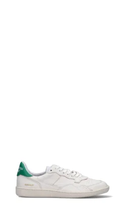 HIDNANDER Sneaker donna bianca/verde in pelle