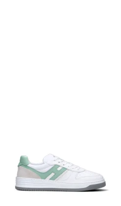 HOGAN Sneaker uomo bianca/acquamarina in pelle
