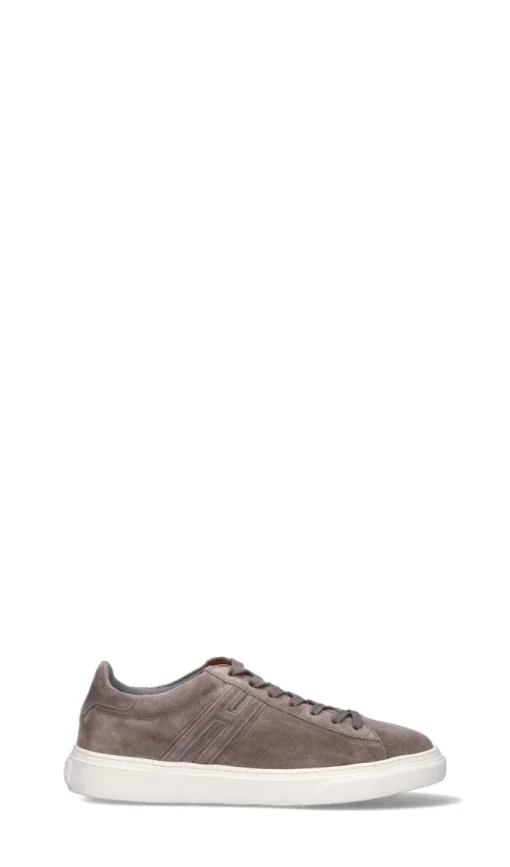 HOGAN Sneaker uomo grigia in suede