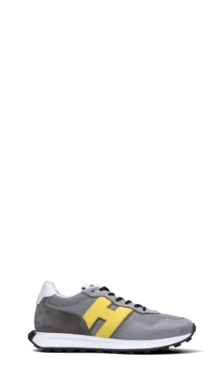 HOGAN Sneaker uomo grigia/gialla