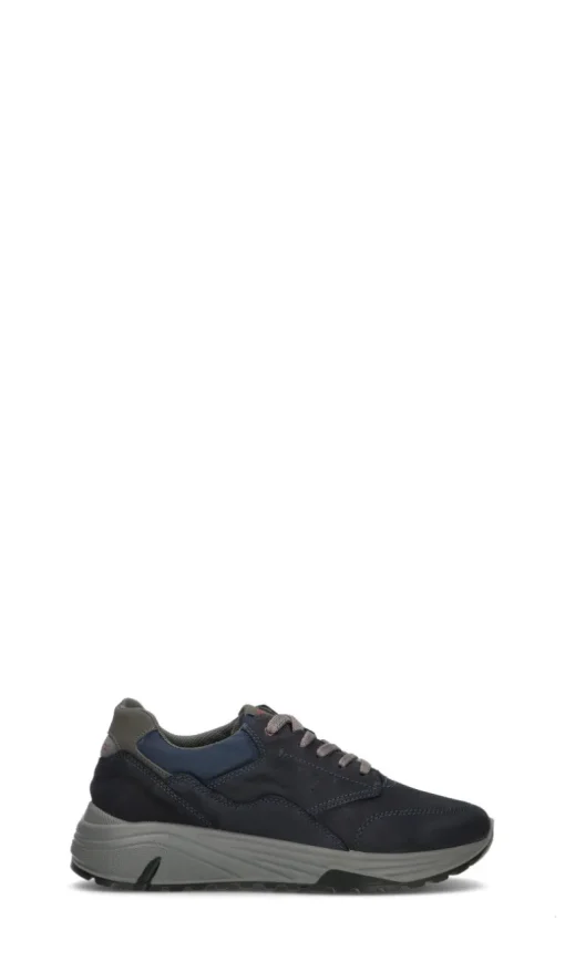 IGI&CO Sneaker uomo blu in nabuk