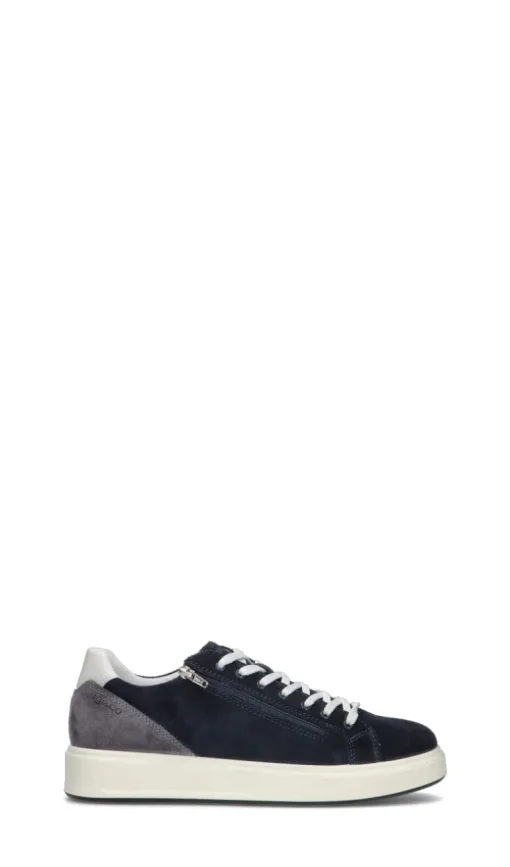 IGI&CO Sneaker uomo blu in suede
