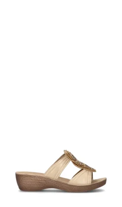 INBLU Ciabatta donna beige