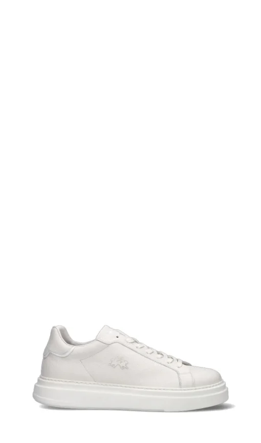 LA MARTINA Sneaker uomo bianca in pelle