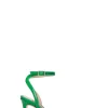 LIU JO Sandalo donna verde in pelle