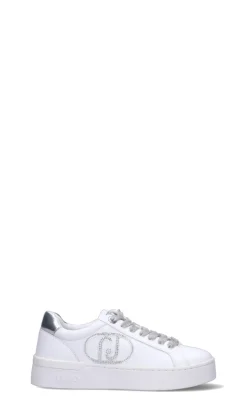 LIU JO Sneaker donna bianca/argento in pelle