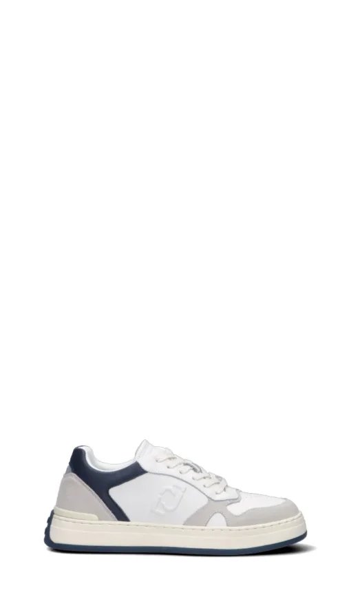 LIU JO Sneaker uomo bianca/blu in pelle