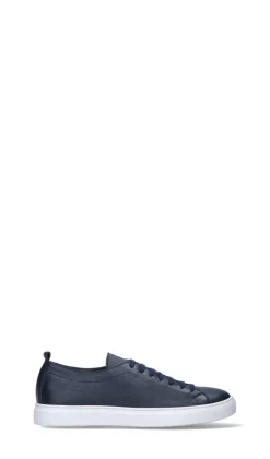 LORENZO TERRA Sneaker uomo blu in pelle