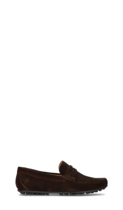 LUMBERJACK Mocassino uomo marrone in suede