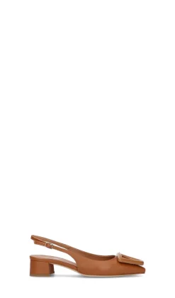 MARTINA T Slingback donna cuoio in pelle