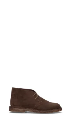 MEZZETINTE Polacchino uomo marrone in suede