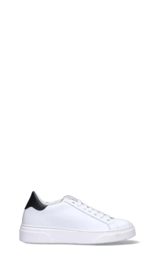 NEROFUMO Sneaker uomo bianca in pelle