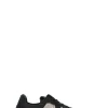NEW BALANCE Sneaker donna nera/leopardata in suede
