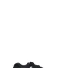 NEW BALANCE Sneaker donna nera in suede