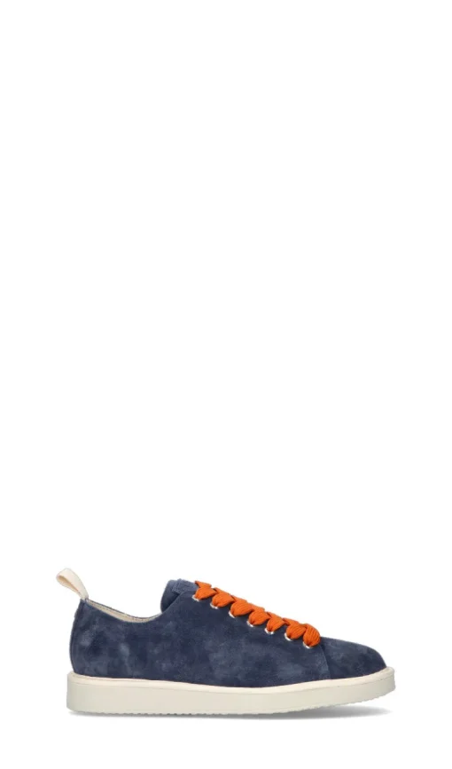 PANCHIC Sneaker uomo blu in suede