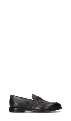 PAWELK'S Mocassino uomo nero in pelle