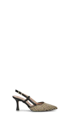 PERLAMARINA Decollete donna nera/beige