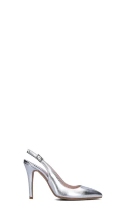 PERLAMARINA Slingback donna argento
