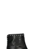 PHIL MELVIS Stivale donna nero in pelle