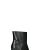 PHIL MELVIS Tronchetto donna nero in pelle
