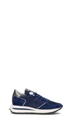 PHILIPPE MODEL Sneaker donna blu in pelle