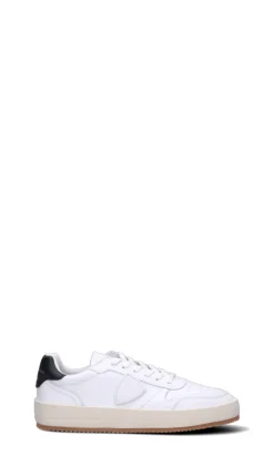 PHILIPPE MODEL Sneaker uomo bianca/nera in pelle