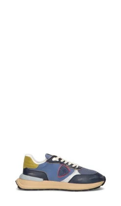 PHILIPPE MODEL Sneaker uomo blu in pelle