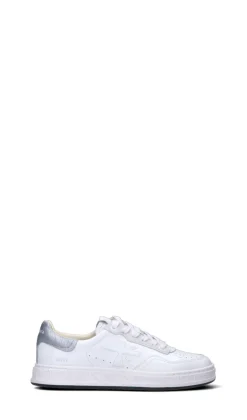 PREMIATA Sneaker donna bianca/argento in pelle
