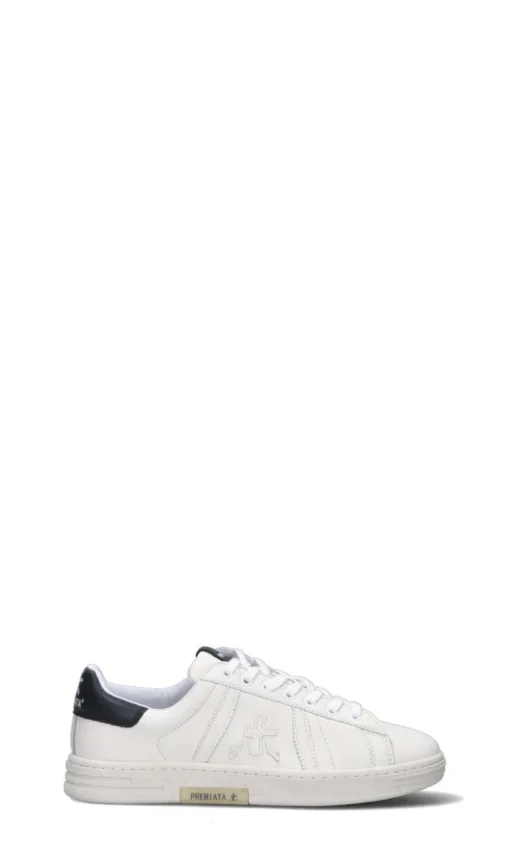 PREMIATA Sneaker uomo bianca/nera in pelle