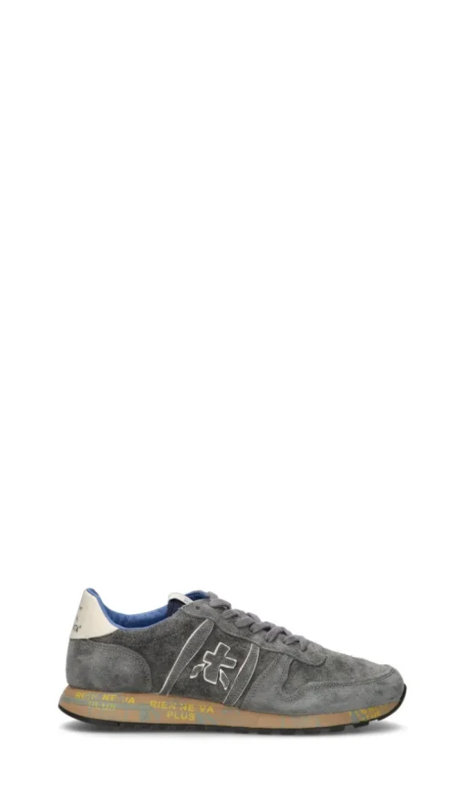 PREMIATA Sneaker uomo grigia in suede
