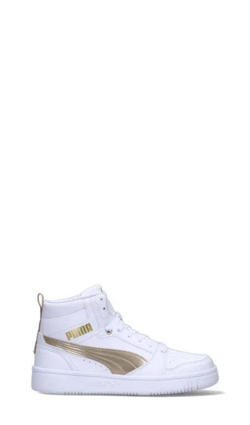 PUMA - REBOUND V6 METALLIC DREAM Sneaker donna bianca/oro