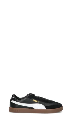 PUMA CLUB II ERA Sneaker uomo nera e bianca in pelle