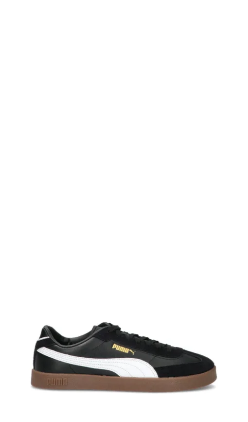PUMA CLUB II ERA Sneaker uomo nera e bianca in pelle