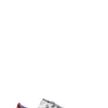 QUATTROBARRADODICI Sneaker uomo bianca/rossa in pelle