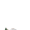 QUATTROBARRADODICI Sneaker uomo bianca/verde in pelle