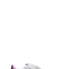 QUATTROBARRADODICI Sneaker donna bianca/fucsia in pelle