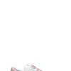 QUATTROBARRADODICI Sneaker uomo bianca/rosa in pelle