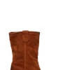 RABARBARO Tronchetto donna marrone in suede