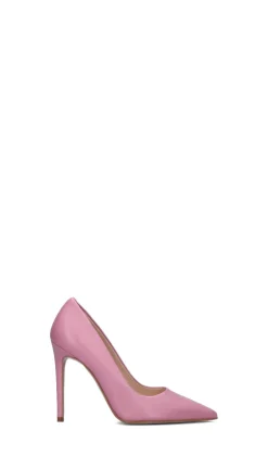 REBECCA VAN DICK Decollete donna rosa in pelle