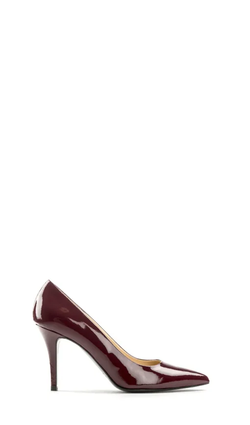 REBECCA VAN DIK Décolleté donna bordeaux vernice
