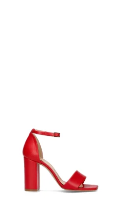 REBECCA VAN DIK Sandalo donna rosso