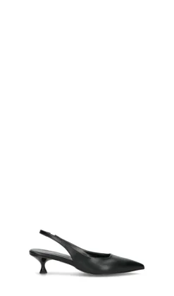 REBECCA VAN DIK Slingback donna nera