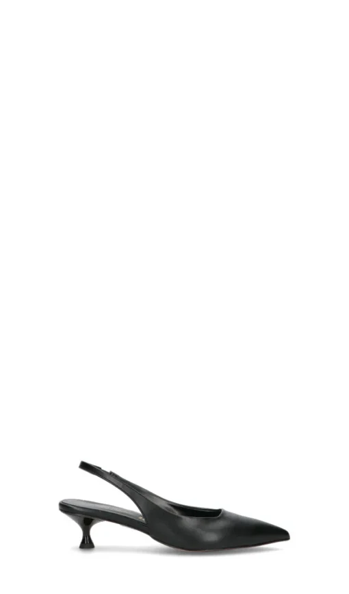 REBECCA VAN DIK Slingback donna nera