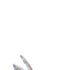REBECCA VAN DIK Slingback donna argento in pelle